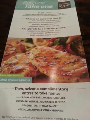 Menu photo 3 Olive Garden Italian Restaurant Edmonton, AB Menu photo 3 Olive Garden Italian Restaurant Edmonton, AB