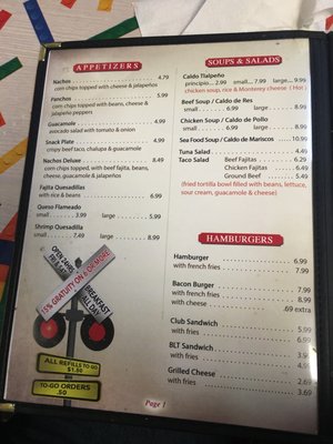 Menu photo 4 Junction Cafe Pharr, TX