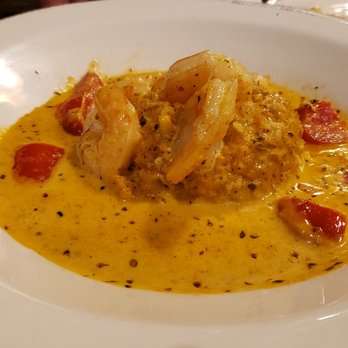 Crafted - Bizarre flavor shrimp n (mushy) grits. - American Near Me - Richmond, Virginia