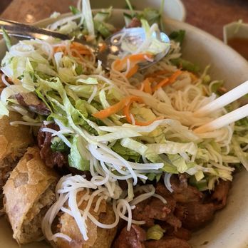 Pho Viet Vietnamese Cuisine - B1. Gilled Pork   Bun Thit Nuong B2. Grilled Pork & Egg Rolls   Bun Thit Nuong, Cha Gio - Vietnamese Near Me - Round Rock, Texas