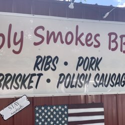 Holy Smokes BBQ and More - Sign