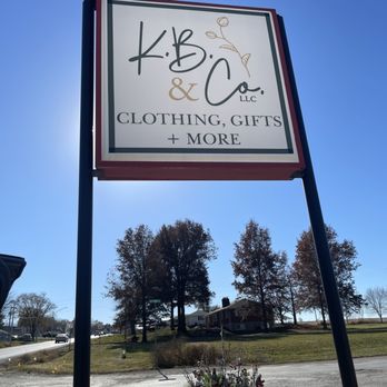 KB & Co - Front sign - Gift Shops Near Me - Higginsville, Missouri KB & Co - Front sign - Gift Shops Near Me - Higginsville, Missouri