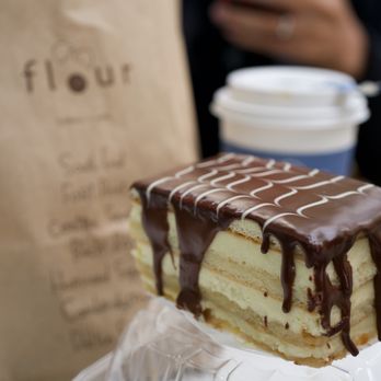 Flour Bakery + Cafe - Boston Cream Pie - Bakeries Near Me - Boston, Massachusetts