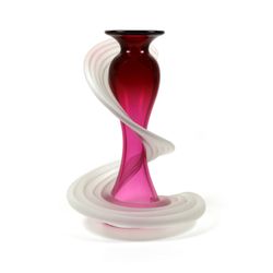 Vitrix Hot Glass Studio - Small Flamenco Vase