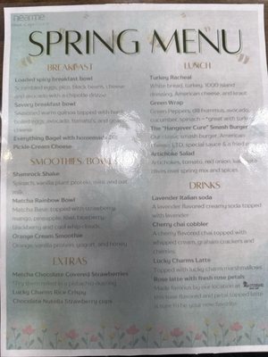 Menu photo 2 Nearme Cafe Moosic, PA