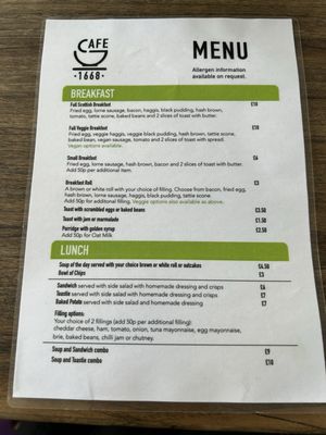 Menu photo 2 Cafe 1668 Inverness, 