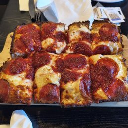 Detroit Style Pizza