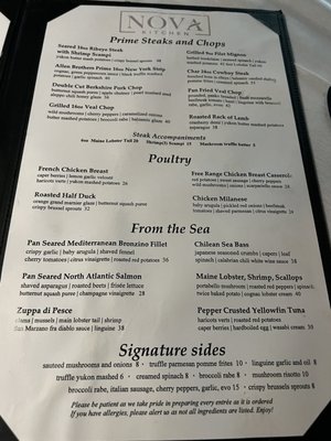 Menu photo 5 Nova Kitchen Blauvelt, NY