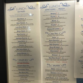 Leila Restaurant - menu - Mediterranean Near Me - West Palm Beach, Florida