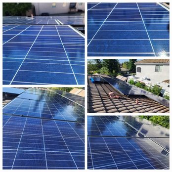 E's Solar Cleaning Services - Solar panel After service - Solar Panel Cleaning Near Me