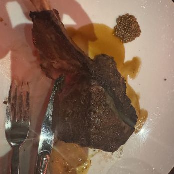 Gordon Ramsay Steak at Horseshoe Baltimore - My tiny "20 ounce" ribeye. I only cut a small piece out to check the temp - Steakhouses Near Me - Baltimore, Maryland Gordon Ramsay Steak at Horseshoe Baltimore - My tiny "20 ounce" ribeye. I only cut a small piece out to check the temp - Steakhouses Near Me - Baltimore, Maryland