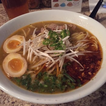 Michi Ramen - Jungle Ramen w/ egg and chili oil. - Ramen Near Me - Austin, Texas Michi Ramen - Jungle Ramen w/ egg and chili oil. - Ramen Near Me - Austin, Texas