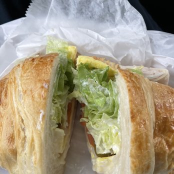 Donut King - Turkey cheese sandwich with added egg and jalapeños - Donuts Near Me - San Pablo, California