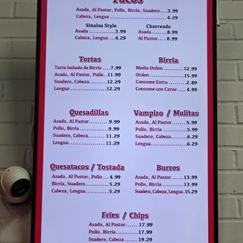 El Prieto - Menu 9/25 - Tacos Near Me - San Diego, California El Prieto - Menu 9/25 - Tacos Near Me - San Diego, California