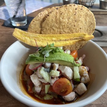 Sol Agave - Mixito Ceviche. The octopus was tender. I did not like the fish - New Mexican Cuisine Near Me - Santa Monica, California Sol Agave - Mixito Ceviche. The octopus was tender. I did not like the fish - New Mexican Cuisine Near Me - Santa Monica, California