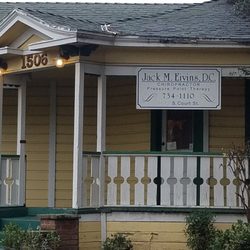 Eivins Jack M DC - Front of practice. It's inside a house.