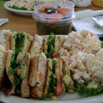 100% Natural - Club sandwich plate was good. It had chicken salad, cheese, lettuce, avocados, tomatoes, wheat bread - Sandwiches Near Me - Brownsville, Texas 100% Natural - Club sandwich plate was good. It had chicken salad, cheese, lettuce, avocados, tomatoes, wheat bread - Sandwiches Near Me - Brownsville, Texas