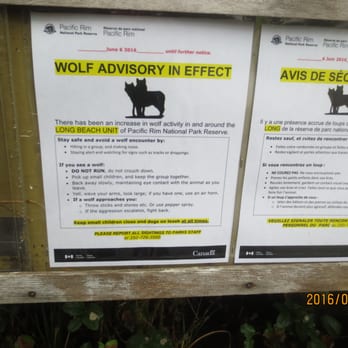 Shorepine Bog Trail - warning - Hiking Near Me - Ucluelet, British Columbia