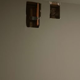 2 large holes in my guest room 2 large holes in my guest room