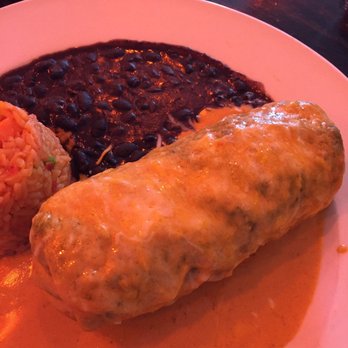 Aby's Restaurant - Aztec chimichanga with chicken in chipotle cream sauce - Mexican Near Me - Matawan, New Jersey