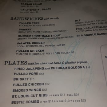 Salt + Smoke - Menu - Bars Near Me - Saint Louis, Missouri Salt + Smoke - Menu - Bars Near Me - Saint Louis, Missouri