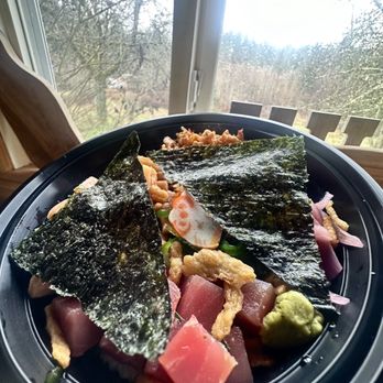 Mai Maui Cafe - Poke 3 protein bowl - Hawaiian Near Me - Silverdale, Washington Mai Maui Cafe - Poke 3 protein bowl - Hawaiian Near Me - Silverdale, Washington