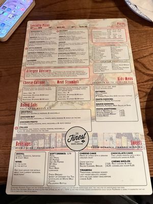 Menu photo 1 PizzAmore' Mount Dora, FL