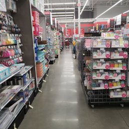 Just one of the 3 aisles dedicated to scrap booking Just one of the 3 aisles dedicated to scrap booking