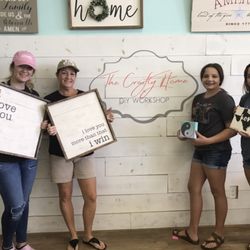 The Crafty Home - Family crafting time is always the best!