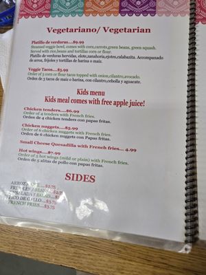 Menu photo 2 Taqueria Jennifer Florence, SC Menu photo 2 Taqueria Jennifer Florence, SC