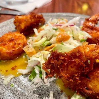 Tommy Bahama - World Famous Coconut Shrimp Appetizer - Small - Seafood Near Me - Plano, Texas Tommy Bahama - World Famous Coconut Shrimp Appetizer - Small - Seafood Near Me - Plano, Texas