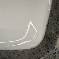 Beard trim from prior occupants