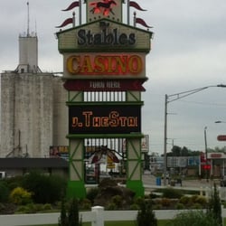 The Stables Casino - Sign on the main road