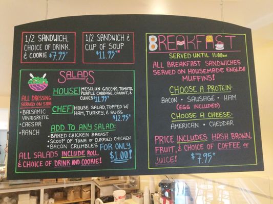 Menu photo 1 Thompson's Flour Shop Morrisville, VT