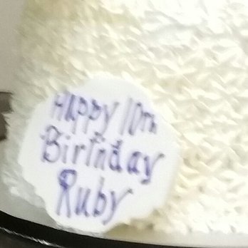 Olivera's Cake Gallery - A little more thought and better writing is what I was expecting... - Custom Cakes Near Me - Hemet, California