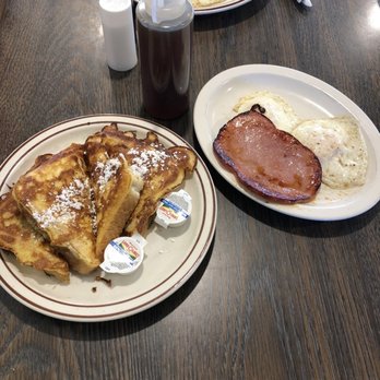 All Valley Cafe - French toast w/ham & eggs - Breakfast & Brunch Near Me - Alamosa, Colorado