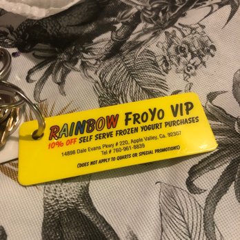 Rainbow Yogurt - VIP!!! - Ice Cream & Frozen Yogurt Near Me - Apple Valley, California