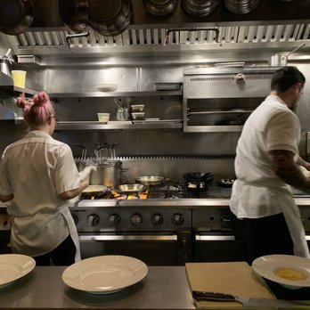SPQR - view from the chefs counter bar - Italian Near Me - San Francisco, California