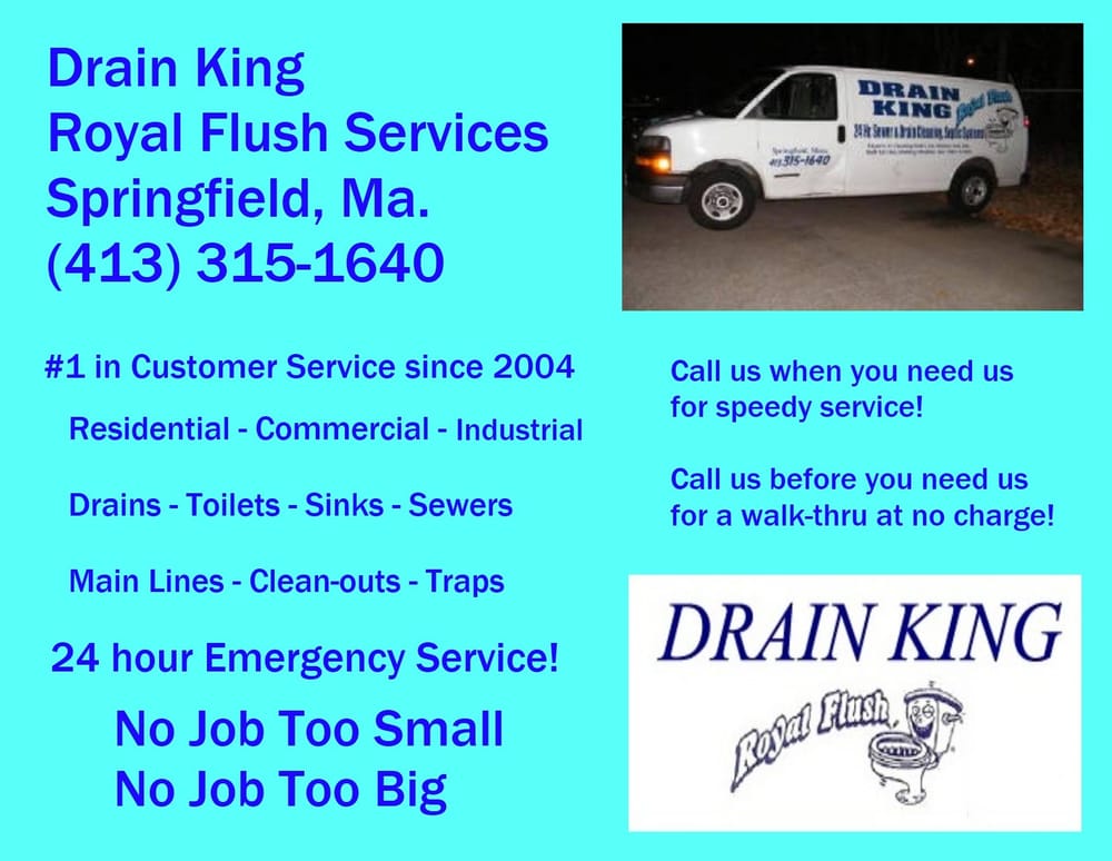 Slide of Drain King Royal Flush