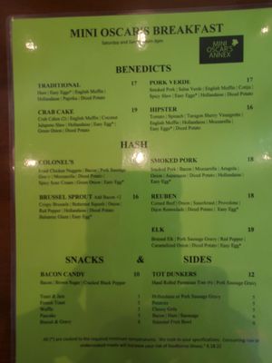 Menu photo 3 Mini Oscar's Annex Sumner, WA Menu photo 3 Mini Oscar's Annex Sumner, WA