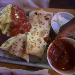 Chicken quesadillas