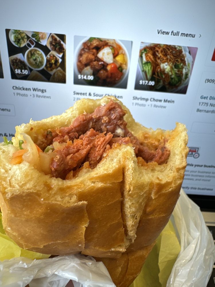 Food from Asian Fusion Eatery