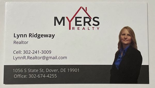 Lynn Ridgeway - Myers Realty