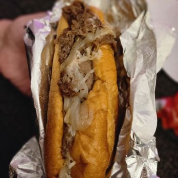 Hoagies & Hops - Cheesesteak wit onions (provolone) - Delis Near Me - Indianapolis, Indiana