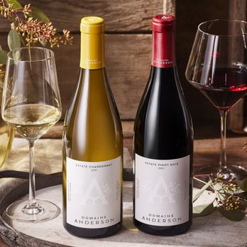 Domaine Anderson - Domaine Anderson Estate Chardonnay and Estate Pinot Noir - Wine Tasting Room Near Me - Philo, California