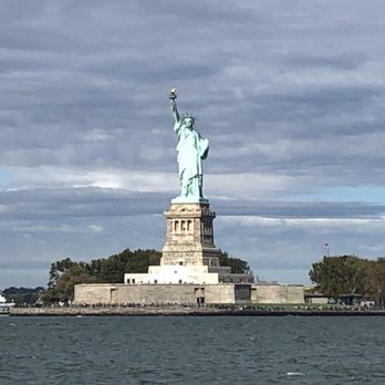 Small Bus Tours NYC - Statue of Liberty from Staten Island Ferry - Bus Tours Near Me - Queens, New York