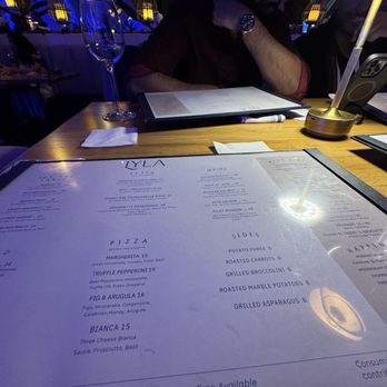 Lyla - Menu - Italian Near Me - Dallas, Texas