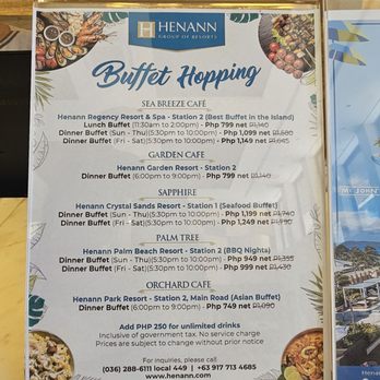 Henann Crystal Sands Resort - May 2025 buffet prices - Resorts Near Me - Malay, AKL