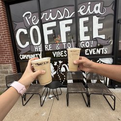 Perisseia Coffeehouse - Front of coffee shop
