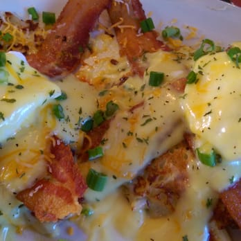 Country View Restaurant - Loaded Potato Benedict - Breakfast & Brunch Near Me - Brooklyn, Connecticut Country View Restaurant - Loaded Potato Benedict - Breakfast & Brunch Near Me - Brooklyn, Connecticut